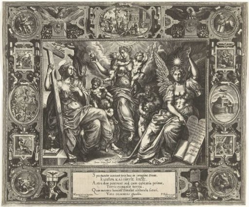 Three virtues: faith, love and hope