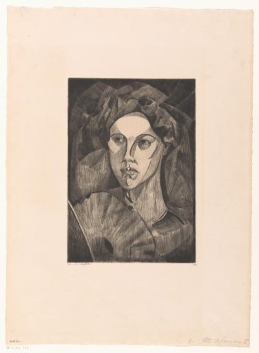 Head of a woman