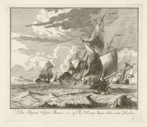 Herring Buss Sailing Homeward