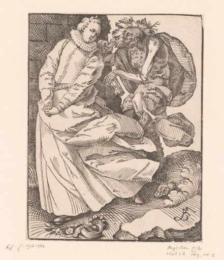 Young Woman Seized by Death