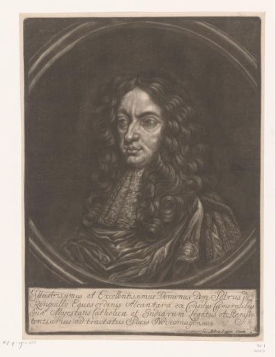 Portrait of Pedro Ronquillo Briceño