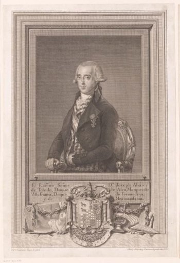 Portrait of Joseph Alvarez de Toledo, Duke of Alva
