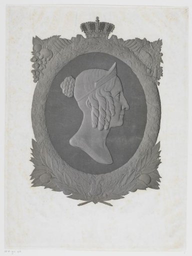 Portrait of Anna Paulowna, Queen of the Netherlands