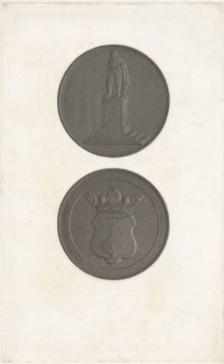 Medal on the occasion of the unveiling of the statue of Michiel Adriaenszoon de Ruyter