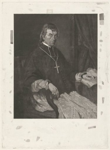 Portrait of Cornelius Ludovicus Baron van Wijkerslooth, Bishop of Curium
