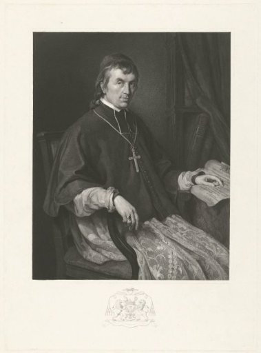 Portrait of Cornelius Ludovicus Baron van Wijkerslooth, Bishop of Curium