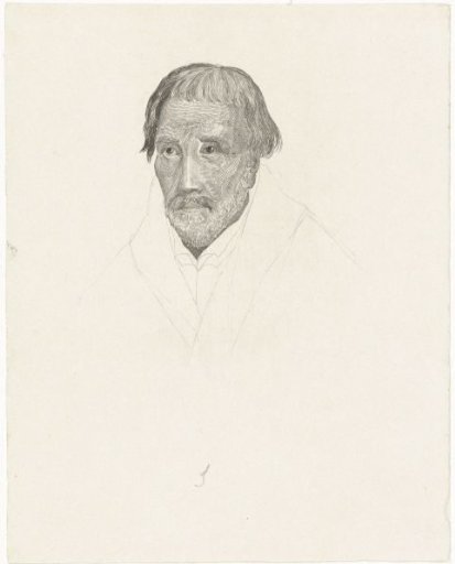 Bust of a man in oval