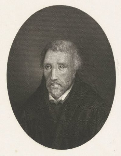 Bust of a man in oval