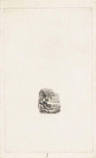 Shepherd Resting Under a Tree