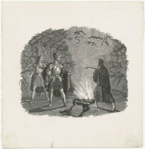 Two Soldiers in the Hut of an Alchemist
