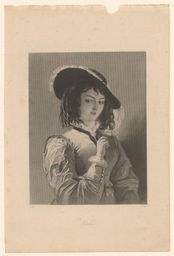 Portrait of an unknown woman