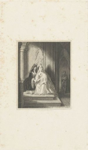 King and Queen Sitting on the Throne