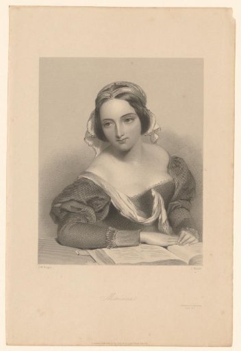 Portrait of an unknown woman