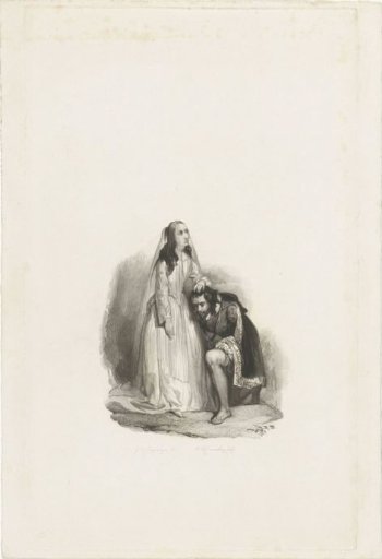Jose Kneeling Before Florinde
