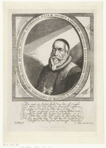 Portrait of Jacobus van Miggrode