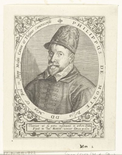 Portrait of Philippe de Monte