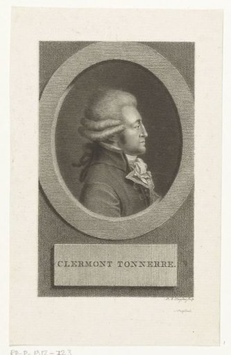 Portrait of Stanislas Marie Adélaïde, Count of Clermont-Tonnerre
