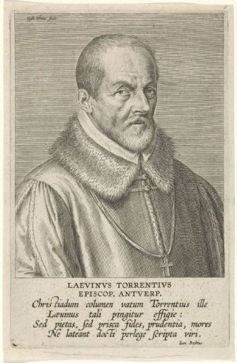 Portrait of Laevinus Torrentius, Bishop of Antwerp