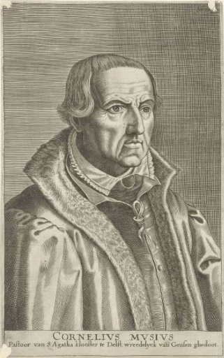 Portrait of Cornelis Musius