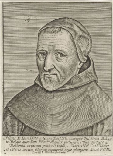 Portrait of the theologian Joannes Baptista a Glano