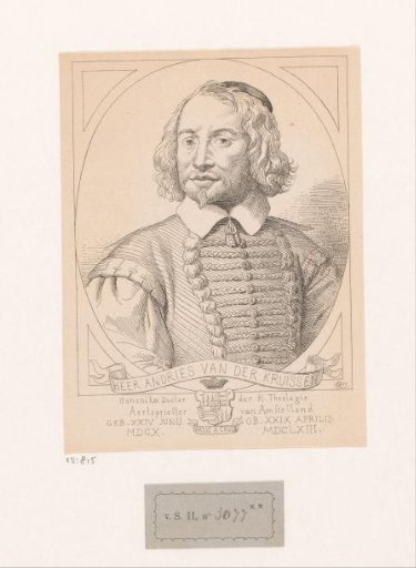 Portrait of Andries van der Kruissen