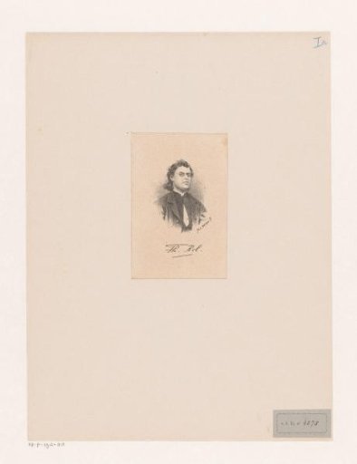 Portret van Th. Rol