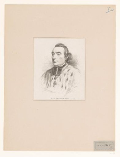 Portrait of S.G.M. Laris, Bishop of Tournai