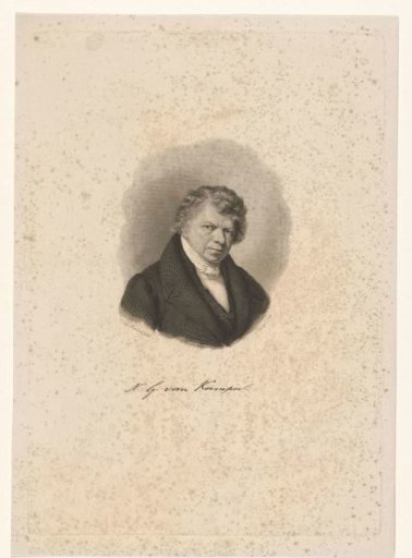 Portrait of Nicolaas Godfried van Kampen