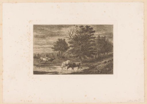 Landscape with Four Cows