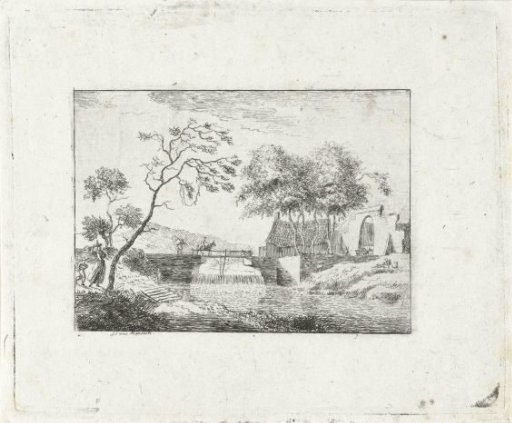 Landscape with Bridge and Farmhouse