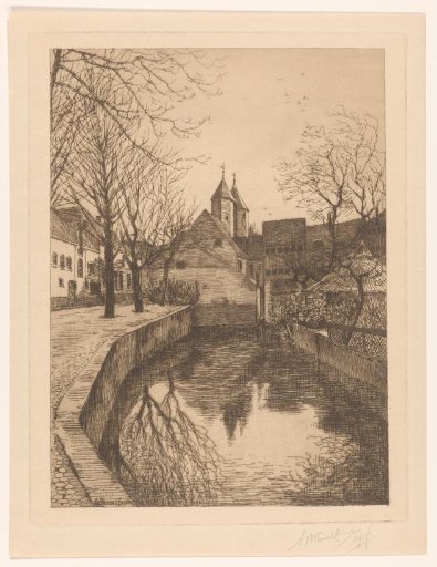 View of the Kamperbinnenpoort in Amersfoort