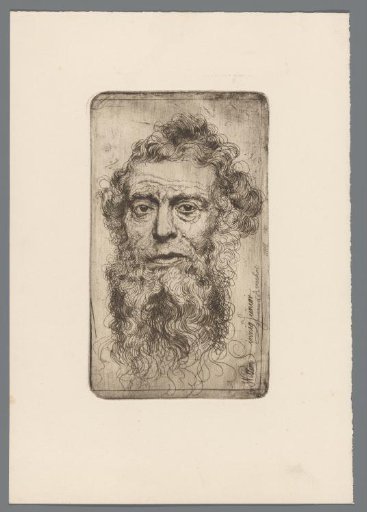 Portrait of an Unknown Bearded Man