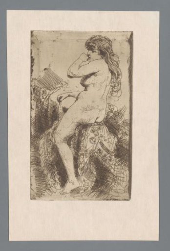 Seated Naked Woman