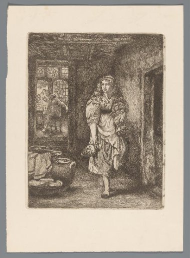 Waitress with Jugs in an Inn