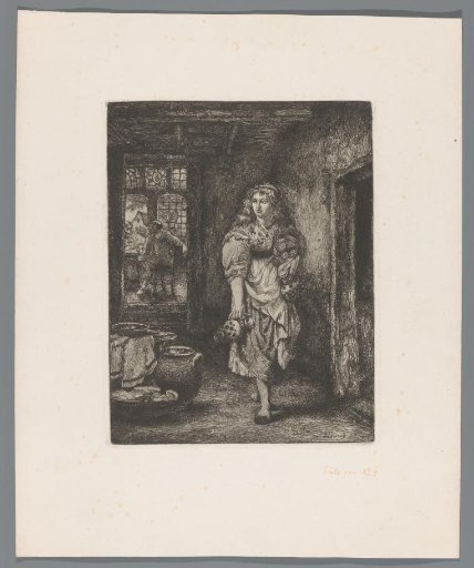 Waitress with Jugs in an Inn
