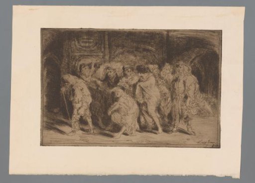 Group of Beggars