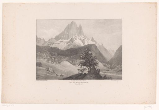 View of the Pic du Midi d'Ossau