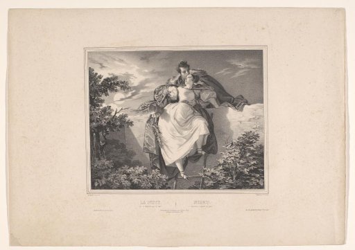 Woman Being Helped Over a Wall by a Man