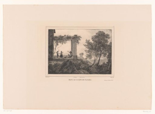 Dancers and Musicians on the Gulf of Naples