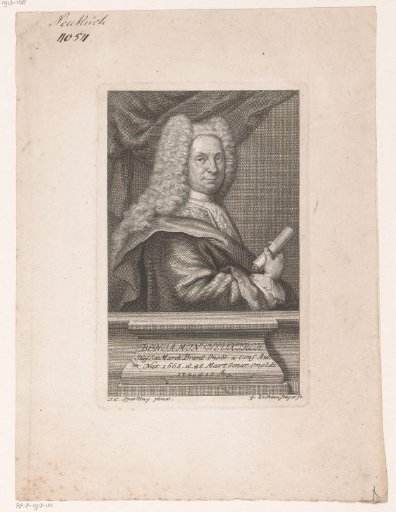 Portrait of Benjamin Neukirch