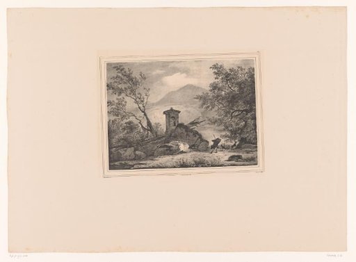 Goat Herder at Lake Nemi