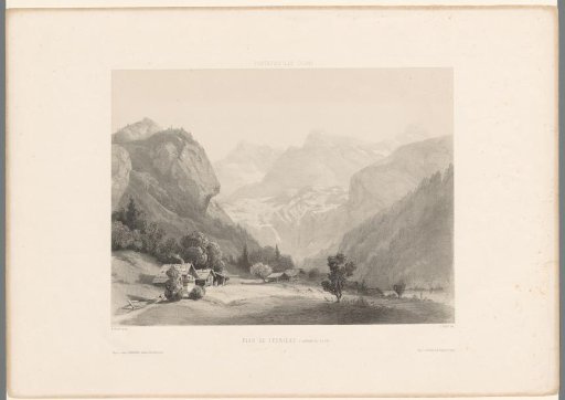 Mountain landscape in Vaud