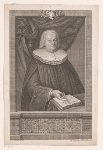 Portrait of Johann Konrad Spoerl