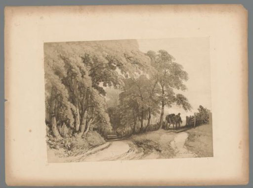 Two figures at Bookham Lane in Surrey