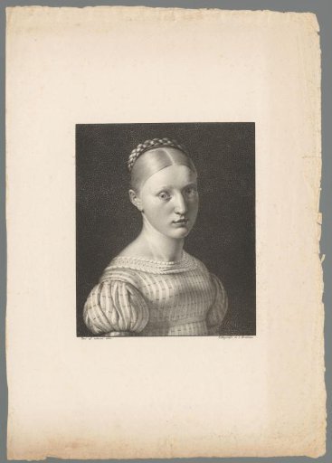 Portrait of an unknown woman