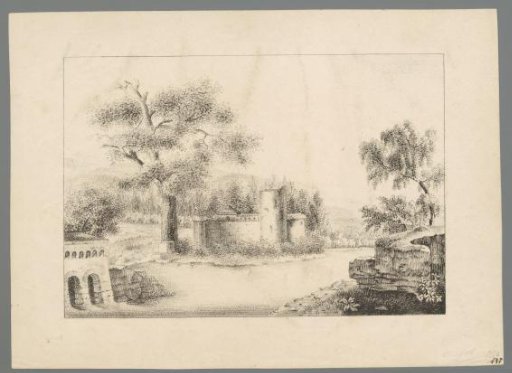 Landscape with castle