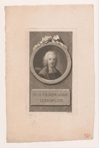 Portrait of Johann Friedrich Wilhelm Jerusalem