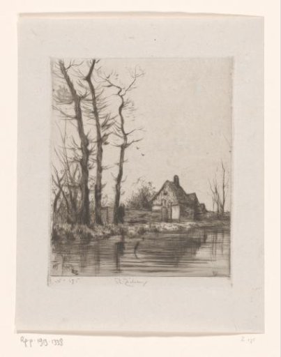 Farmhouse by the water