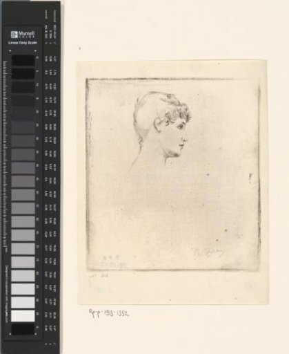 Portrait of a young woman