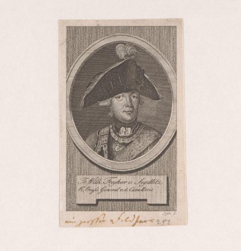 Portrait of Friedrich Wilhelm von Seydlitz